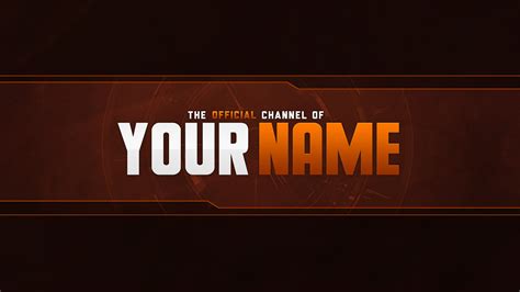14 Youtube Banner Psd T Images Free Youtube Banner Template Psd
