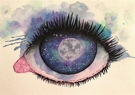 Starry Eyes Painting By Jassmine Gay Fine Art America