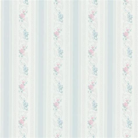 Nicola Light Blue Scrolling Floral Stripe Wallpaper ... Pink blue white spot wallpapers 1920×1080.