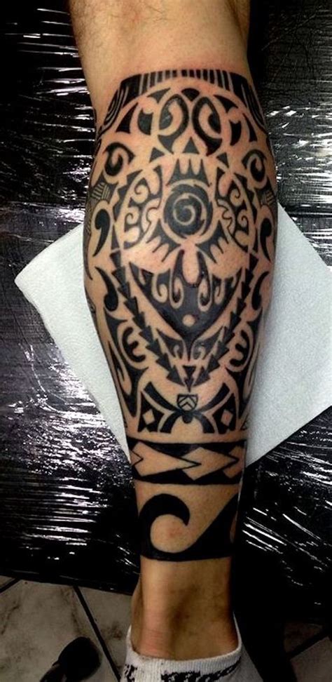 42 Maori Tribal Tattoos That Are Actually Maori Tribal Tattoos Leg