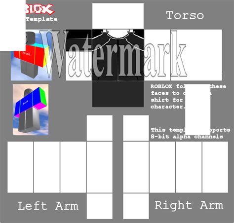 Roblox Vest Template Png