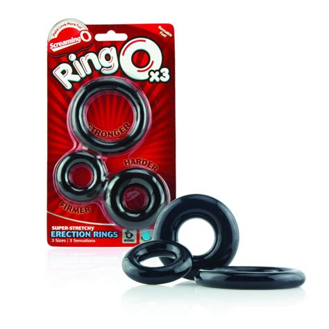 Screaming O Ringo X3 Erection Cock Rings 3pk Male Prolong Penis Last Longer 817483010453 Ebay