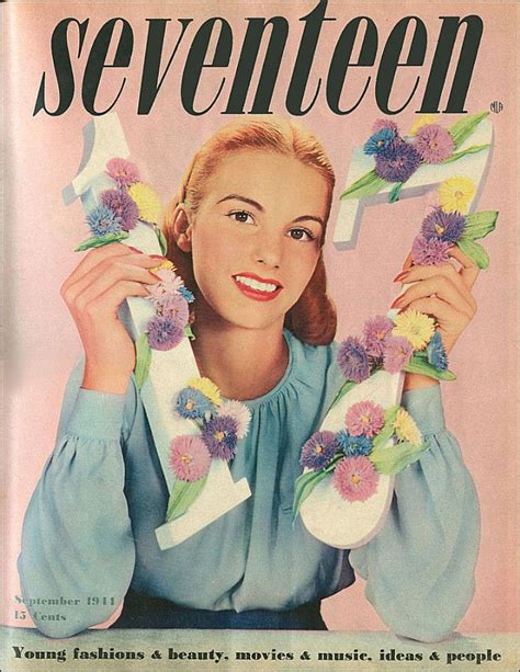 Seventeen Magazine Vintage 1944 Seventeen Magazine Premiere Issue