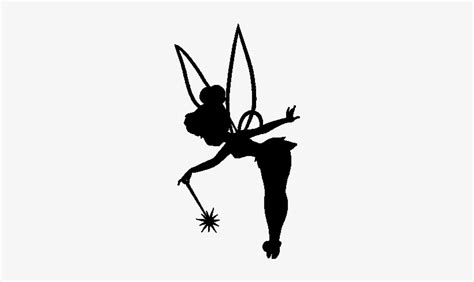 Tinkerbell Silhouette Vector At Collection Of