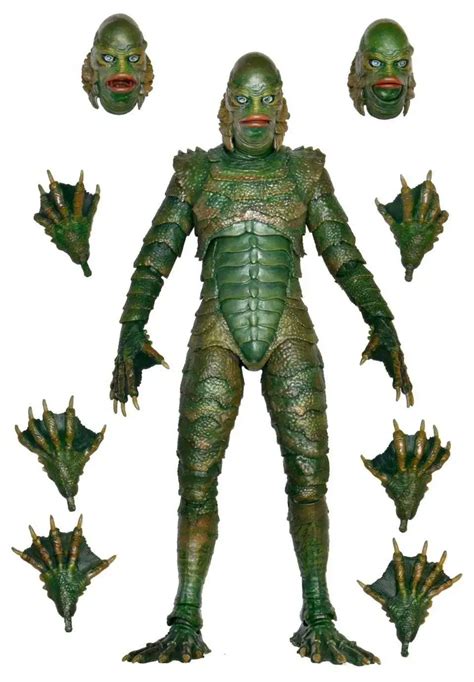 Neca Universal Monsters Creature From The Black Lagoon Action Figure Ultimate Version Color