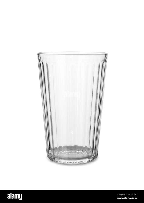 Beautiful Empty Glass Isolated On White Background Stock Photo Alamy