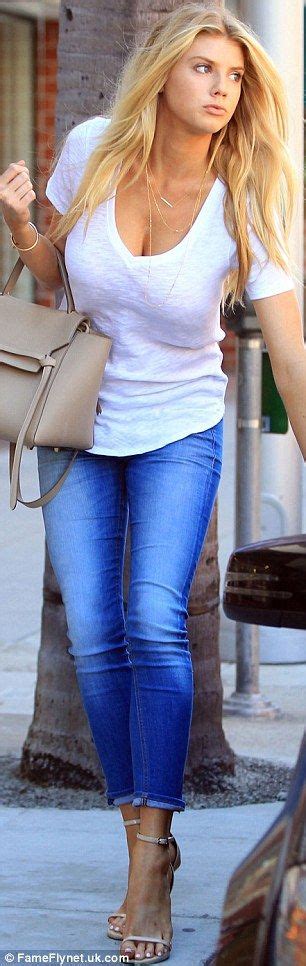 Charlotte McKinney Showcases Delightful Derriere In VERY Tight Jeans