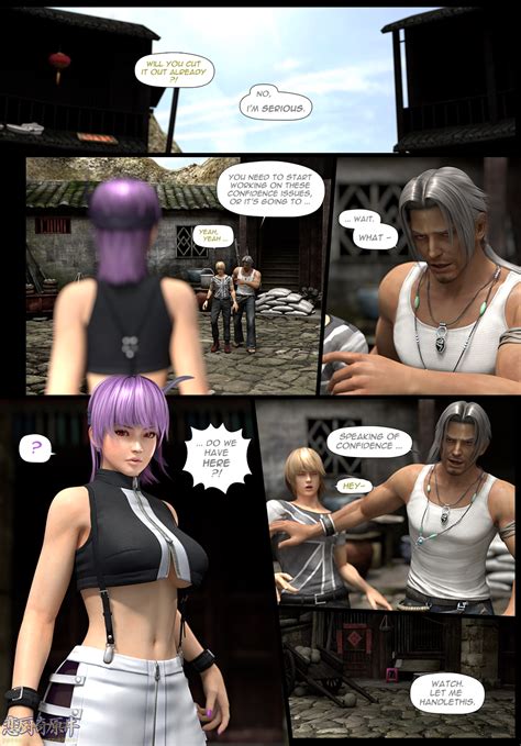 Rule 34 3d 3d Artwork Asian Asian Female Ayane Doa Brad Wong Comic Dead Or Alive Eliot