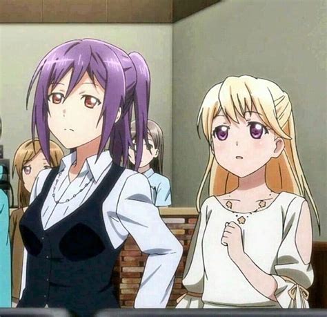 Kaoru and Chisato on the Anime バンドリ BanG Dream Amino