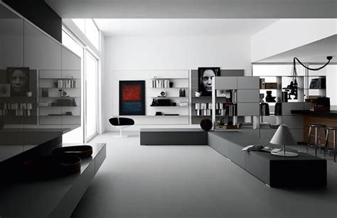 open space living room designs  valcucine