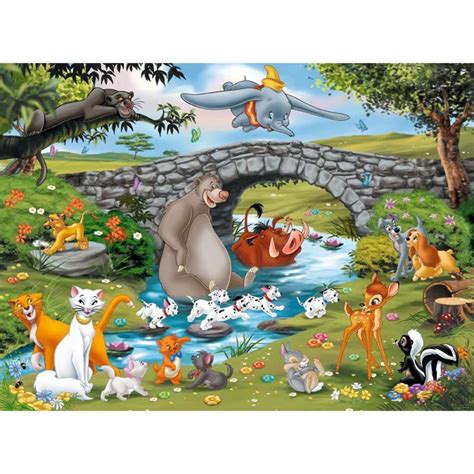 Ravensburger Kinderpuzzle Xxl 100 Teile Disney Die Familie Der Animal