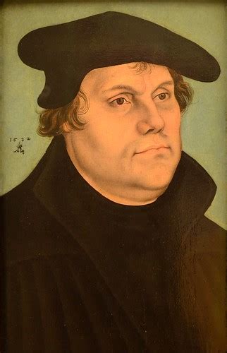 Portrait Of Martin Luther Lucas Cranach The Elder 1532 Flickr