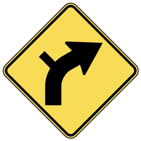 Us Road Signs W1 10 Warning