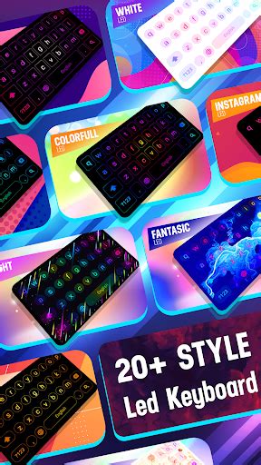 Updated Neon Led Keyboard For Pc Mac Windows 111087 Android