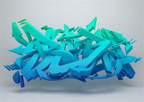 Graffiti Wild Style 3d On Behance