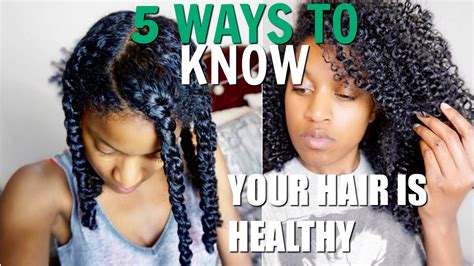 From the kinkiest coils to loose waves, we're celebrating natural hair in its many forms by sharing expert tips for styling, maintenance, and haircare. 5 Ways To Know If Your Natural Hair is HEALTHY (ALL HAIR ...