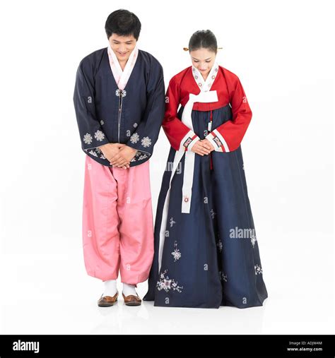 Korean Traditional Bowing Hi Res Stock Photography And Images Alamy