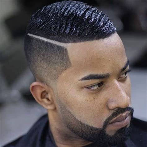 The mohawk will require the skills of a professional barber, but this hairstyle is a low maintenance one. 15 Sublime Ways to Wear Straight Hair for Black Men - Cool ...