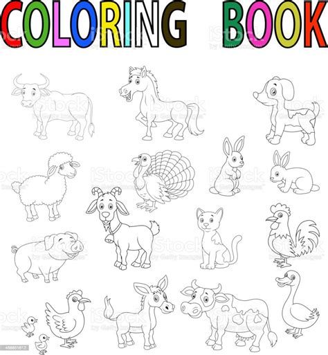 Dibujos Para Colorear Animales Granja | Colorear dibujos
