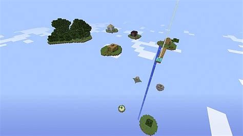 Sky Island Survival Custom Npcs Minecraft Map