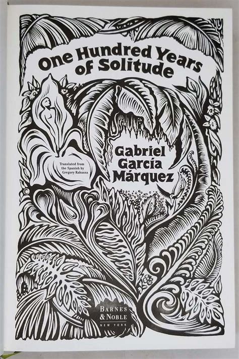 One Hundred Years Of Solitude Gabriel Garcia Marquez 2011 Barnes
