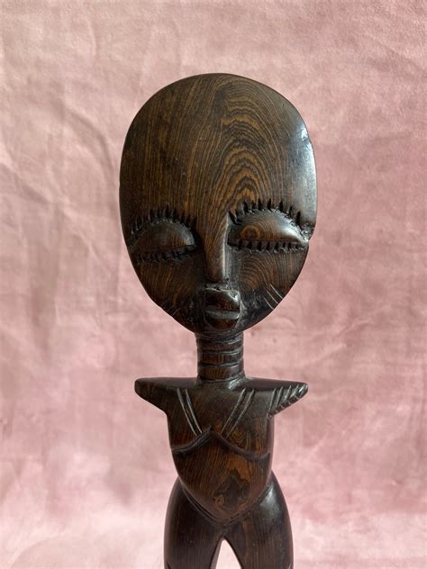 Vintage Fertility Doll Akuaba African Doll African Decor Etsy