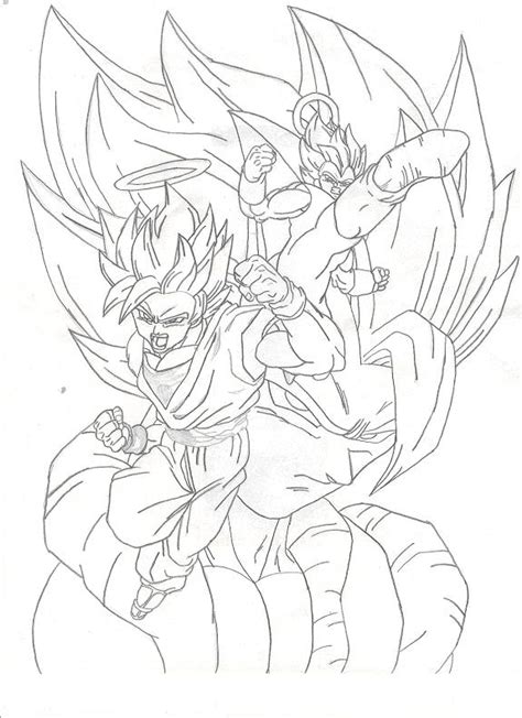 Gogeta Fusion Goku And Vegeta By Chedell14 On Deviantart