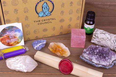 Monthly Crystal Subscription Box The Crystal Council The Crystal