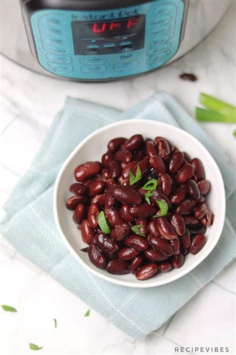 Instant Pot Kidney Beans Red Kidney Beans Recipe Vibes
