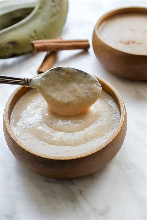 Traditional Jamaican Green Banana Porridge The Seasoned Skillet