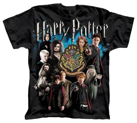 Harry Potter And The Half Blood Prince Group Youth Black T Shirt Best