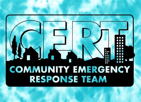 Community Emergency Response Team Cert Logo Digital Files Etsy