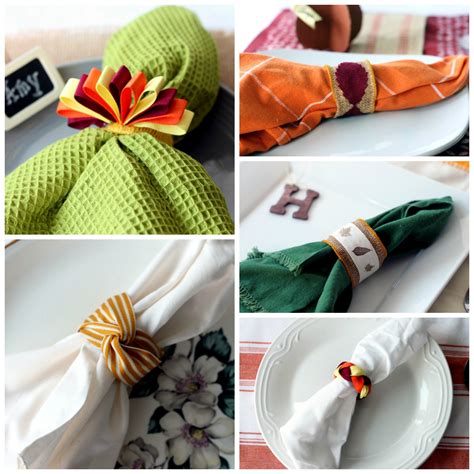 5 Diy Thanksgiving Napkin Rings To Make The Country Chic Cottage