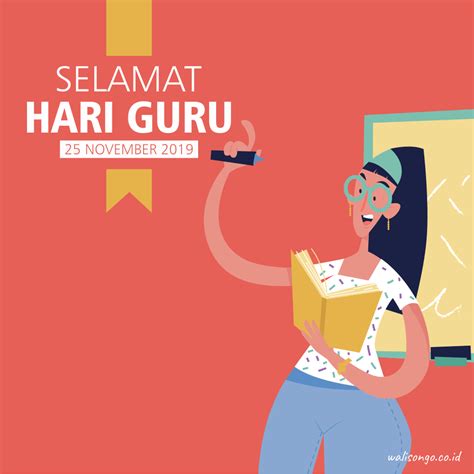 Desain Poster Hari Guru Nasional Keren Banget!