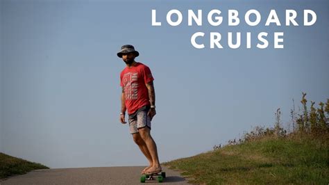 barefoot longboard cruising chill vibes youtube
