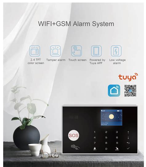 Tuya Wifi Alarm System For Home And Office Security Isecus Eshop