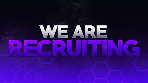 We Are Recruiting Youtube