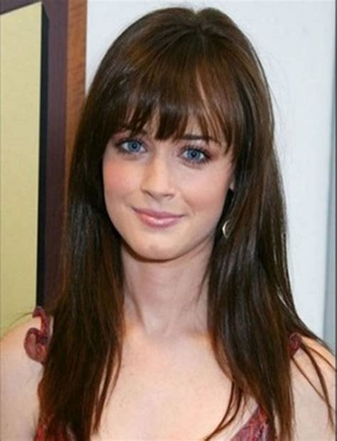 100 Cute Hairstyles With Bangs For Long Round Square Faces Page 9 Of 9