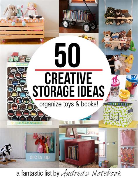 50 Creative Storage Ideas For Toys Books Great Inspiration Tutorials