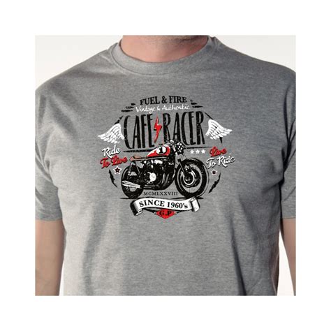 Check out our cafe racer t shirts selection for the very best in unique or custom, handmade pieces from our shops. T shirt motard - Cafe rider - Avomarks