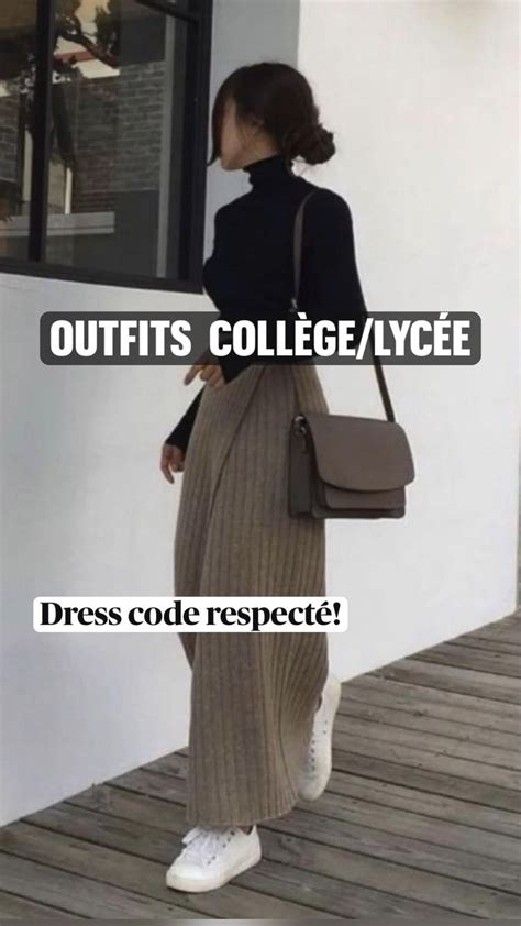 Outfits Collègelycée Idées Tenues Pour Tous Les Jours Dress Code