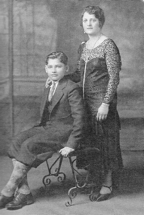 Ira Jeff Chandler And His Mother Anna Grossel Tall Dark Handsome