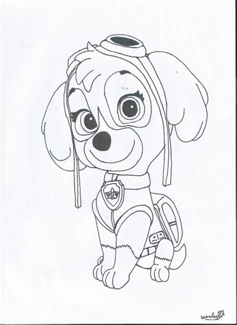 Supercoloring.com is a super fun for all ages: Paw Patrol Coloring Pages Sky at GetColorings.com | Free ...