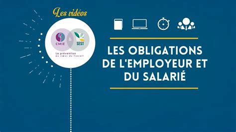 Les Obligations De Lemployeur Et Du Salarié Youtube