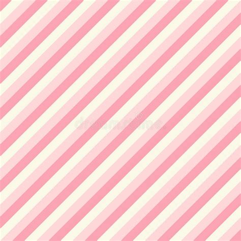 Abstract Diagonal Pink Background With Lines Stock Illustration
