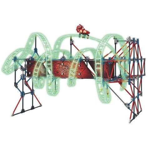 Knex Thrill Rides Web Weaver Roller Coaster Building Set