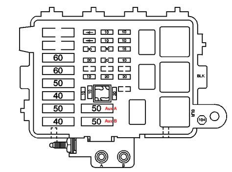 Where is the fuse for a2000 express conversion van rear ...