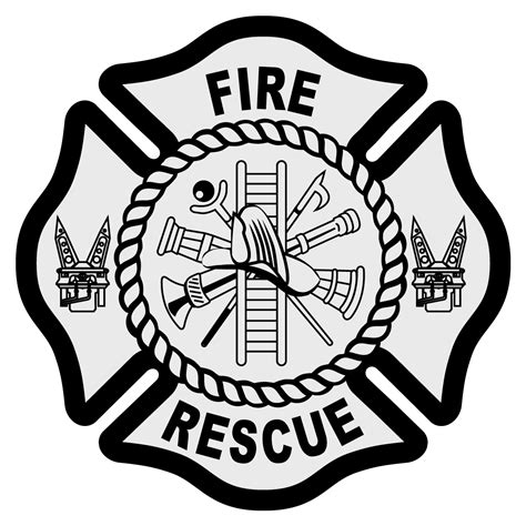 Fire department or firefighters maltese cross symb vector. Fire Department Maltese Cross - ClipArt Best