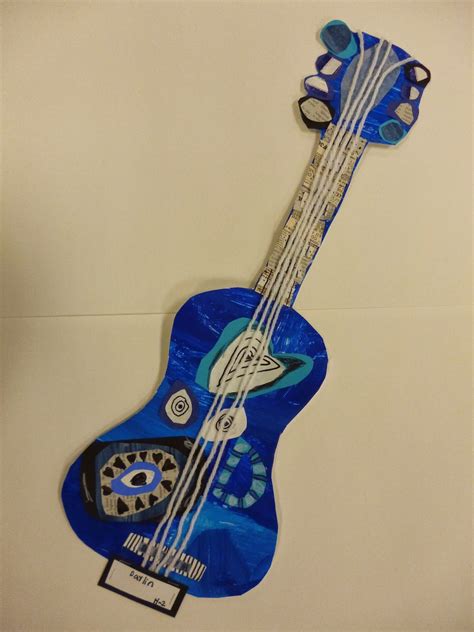 Year Two Picasso Blue Period Guitars