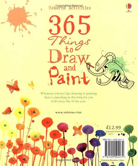 365 Things To Draw And Paint Activity Books Fiona Watt